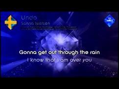 Sanna Nielsen - "Undo" Sweden - [Instrumental version]