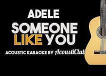 Adele - Someone Like You (Acoustic Guitar Karaoke Backing