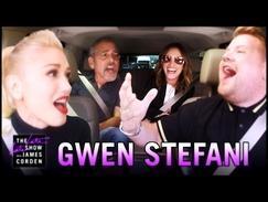 Gwen Stefani Carpool Karaoke (w/ George Clooney &amp; Julia