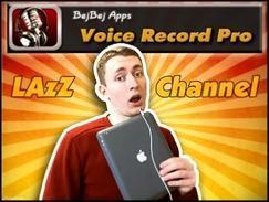 Запись звука на ipad/iphone Voice Record Pro