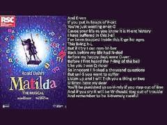 School Song - Matilda the Musical Karaoke