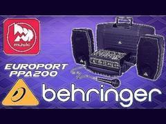 BEHRINGER EUROPORT PPA200 - звукоусилительный комплект