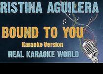 Christina Aguilera Karaoke Bound to you