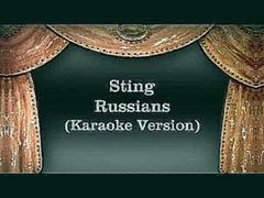 Sting - Russians Karaoke Version Lyrics