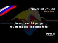Dima Bilan - "Never Let You Go" Russia - [Karaoke version]