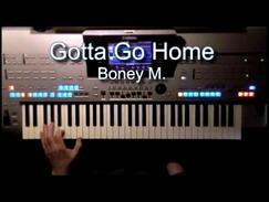 Gotta Go Home - Boney M., Instrumental-Cover, eingespielt
